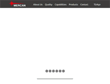 Tablet Screenshot of mercanmak.com